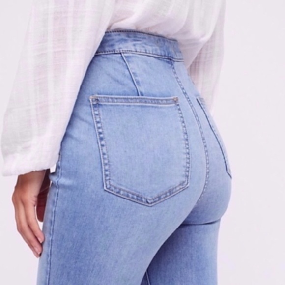 Free People Just Float On Flare Jeans - Picture 7 of 7